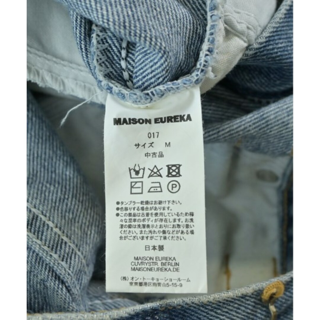 MAISON EUREKA - MAISON EUREKA メゾンエウレカ デニムパンツ M MAISON EUREKA - MAISON EUREKA メゾンエウレカ デニムパンツ M
