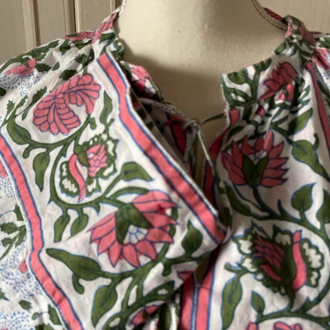 L SZ Blockprints エスゼットブロックプリント ワンピース 花柄 L SZ Blockprints エスゼットブロックプリント ワンピース 花柄