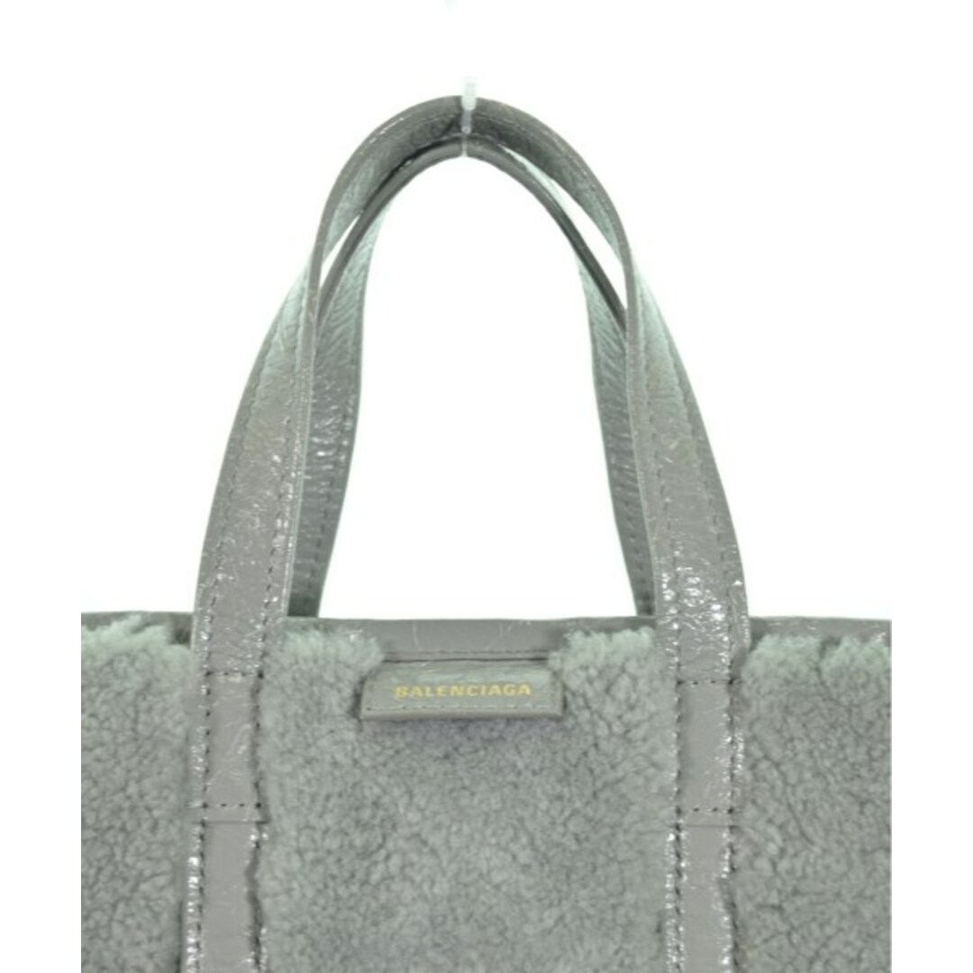 BALENCIAGA - BALENCIAGA バレンシアガ トートバッグ - グレー BALENCIAGA - BALENCIAGA バレンシアガ トートバッグ - グレー