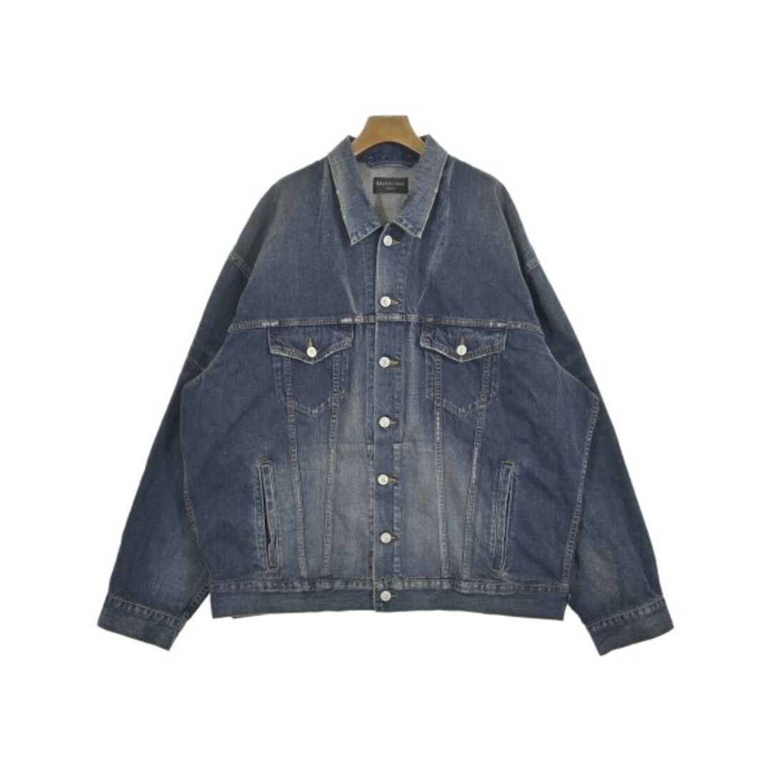 BALENCIAGA - BALENCIAGA バレンシアガ デニムジャケット L 青 BALENCIAGA - BALENCIAGA バレンシアガ デニムジャケット L 青