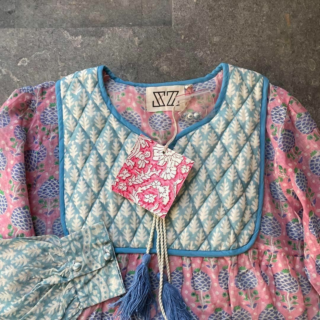 47 SZ Blockprints エスゼットブロックプリント ワンピース 花柄 47 SZ Blockprints エスゼットブロックプリント ワンピース 花柄