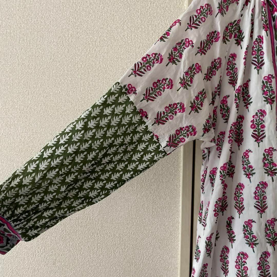 47 SZ Blockprints エスゼットブロックプリント ワンピース 花柄 47 SZ Blockprints エスゼットブロックプリント ワンピース 花柄
