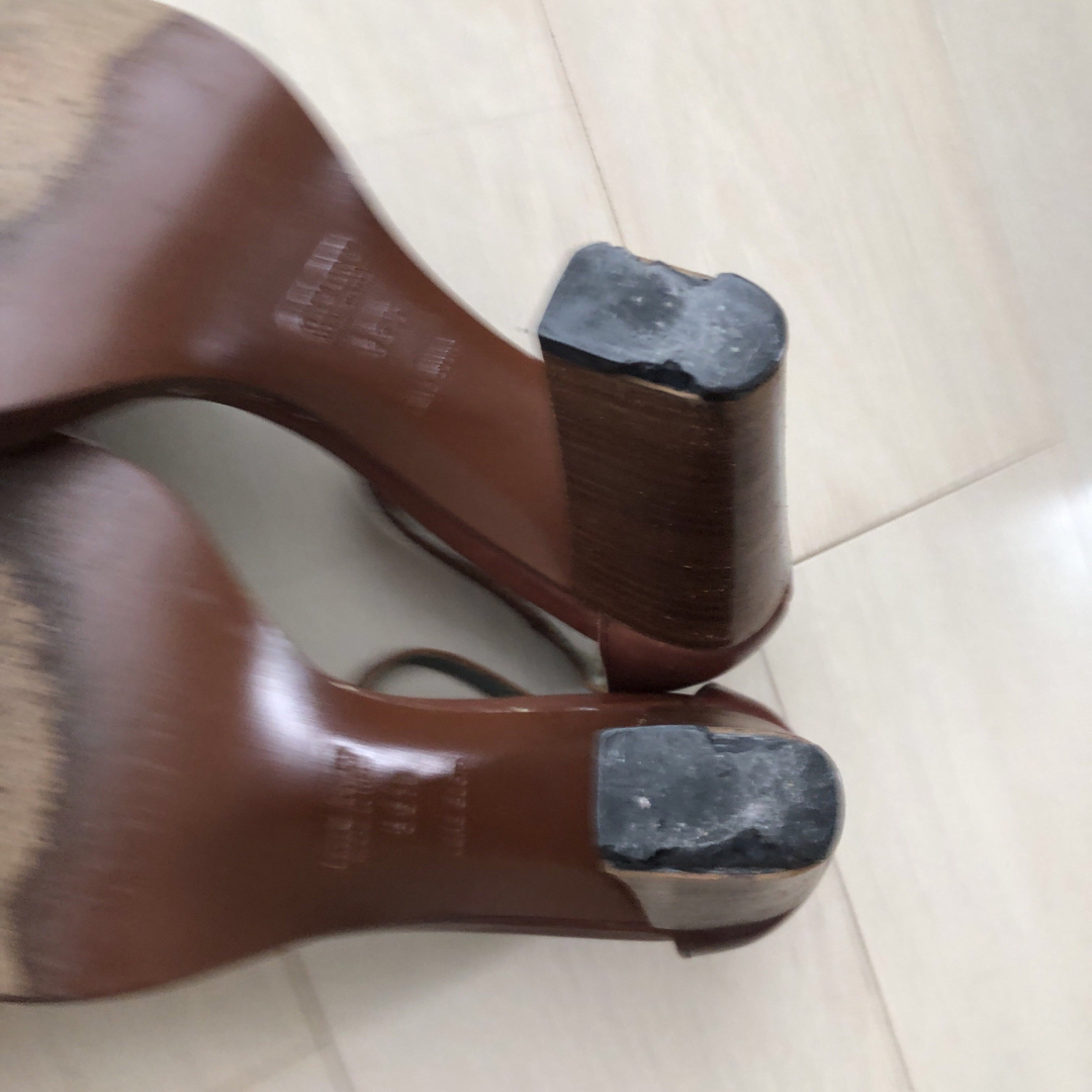 MIU MIU - minmiu ミュウミュウ 23.5 ストラップサンダル ウッド MIU MIU - minmiu ミュウミュウ 23.5 ストラップサンダル ウッド