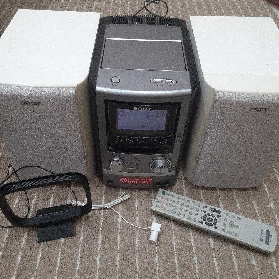 SONY - SONY ソニー MD CD カセットコンポ ミニコンポ HCD-M3の SONY - SONY ソニー MD CD カセットコンポ ミニコンポ HCD-M3の