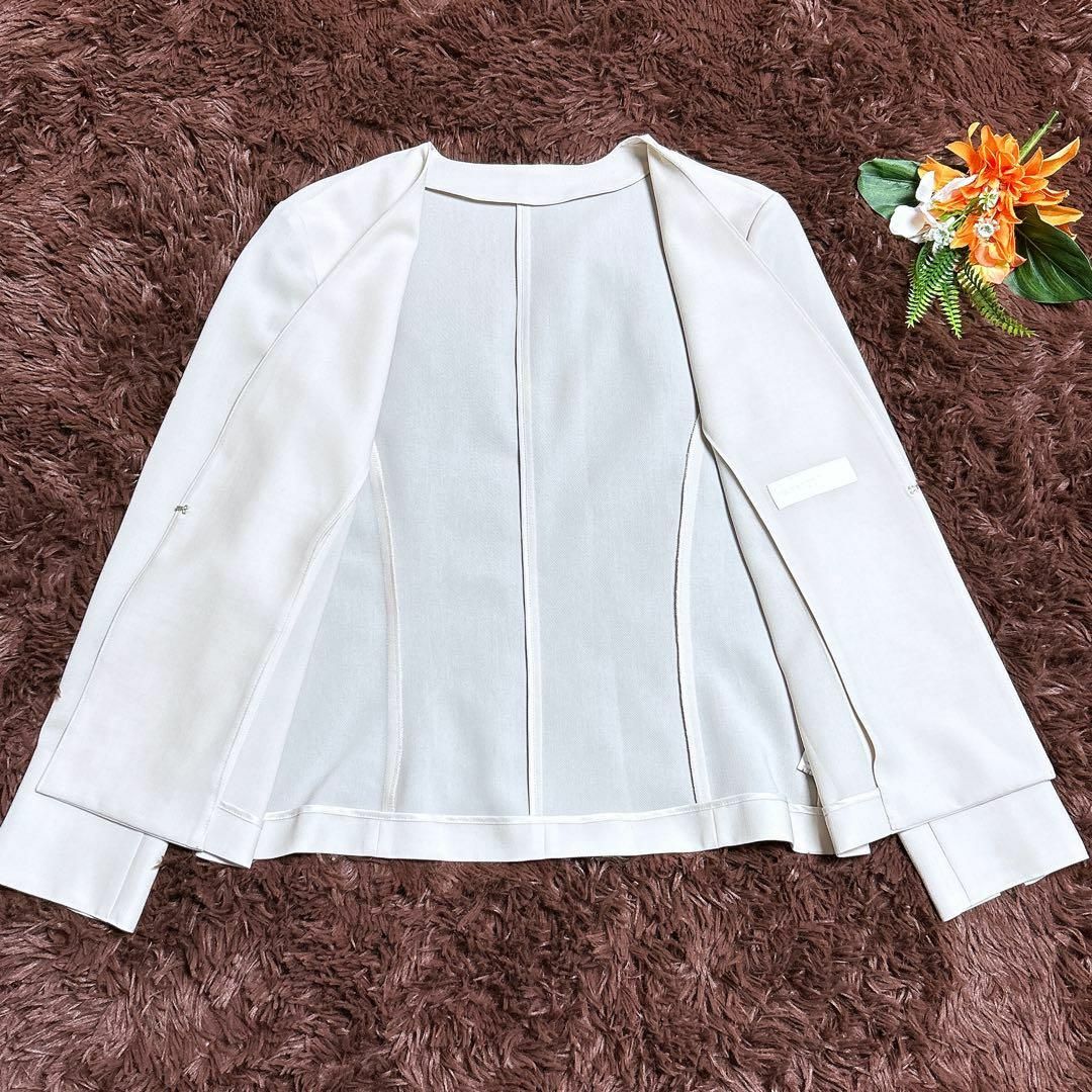 NOLLEY'S sophi - 極美品✨ノーリーズソフィー ノーカラースーツ NOLLEY'S sophi - 極美品✨ノーリーズソフィー ノーカラースーツ