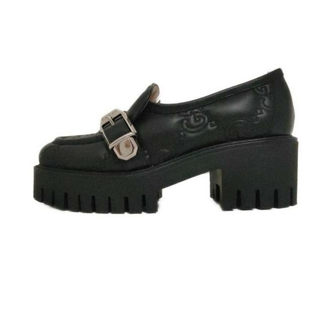 GUCCI - GUCCI(グッチ) ローファー 36 レディース GG マトラッセ GUCCI - GUCCI(グッチ) ローファー 36 レディース GG マトラッセ