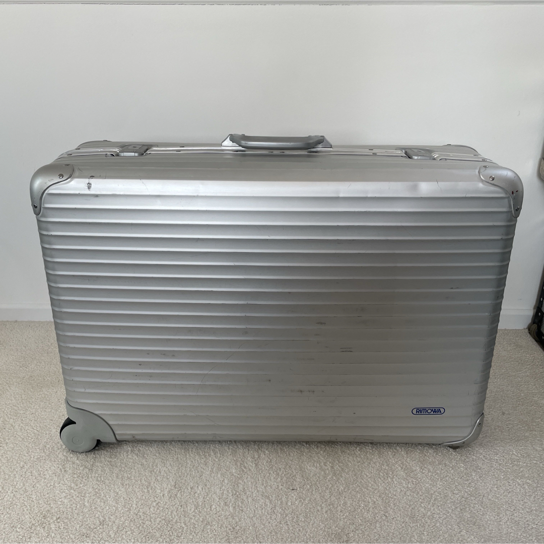 RIMOWA - リモワ TOPAS JUMBO Vintage アルミ プルタブ2輪 104L RIMOWA - リモワ TOPAS JUMBO Vintage アルミ プルタブ2輪 104L