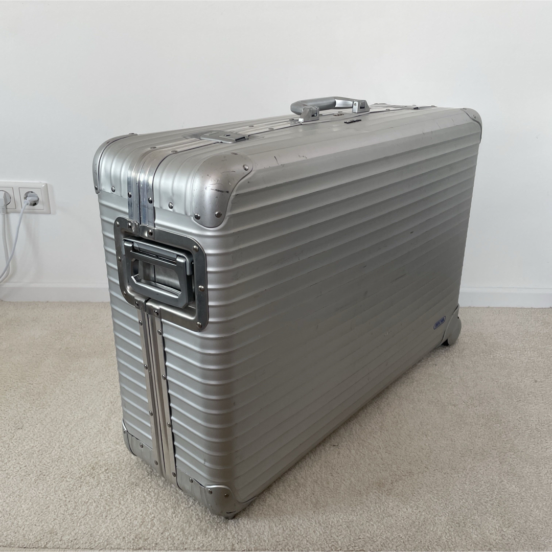 RIMOWA - リモワ TOPAS JUMBO Vintage アルミ プルタブ2輪 104L RIMOWA - リモワ TOPAS JUMBO Vintage アルミ プルタブ2輪 104L