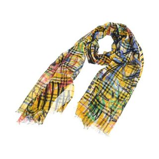 BURBERRY - BURBERRY バーバリー ストール - 黄xオレンジx黒等 BURBERRY - BURBERRY バーバリー ストール - 黄xオレンジx黒等