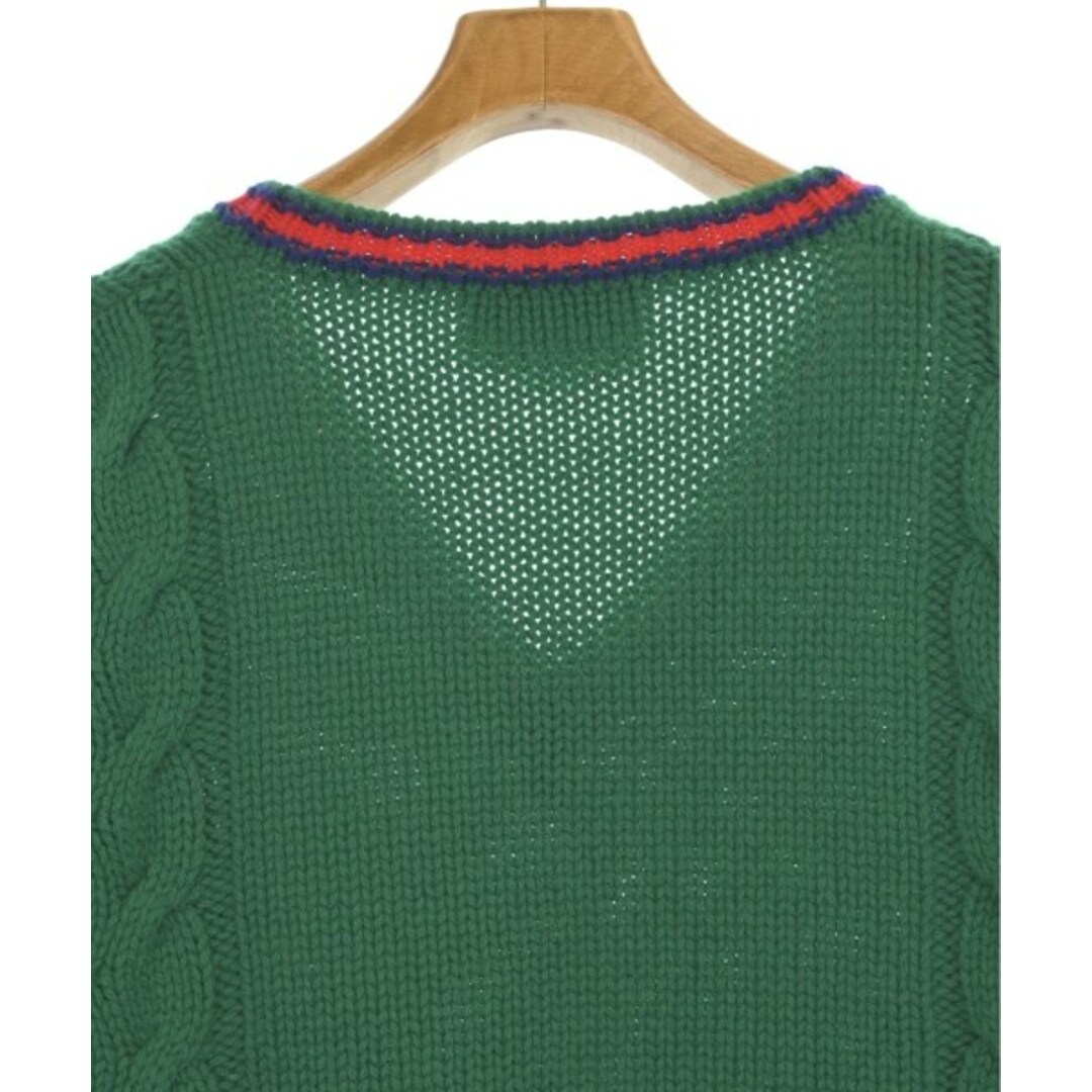 GUCCI - GUCCI グッチ ニット・セーター S 緑 【古着】【中古 GUCCI - GUCCI グッチ ニット・セーター S 緑 【古着】【中古