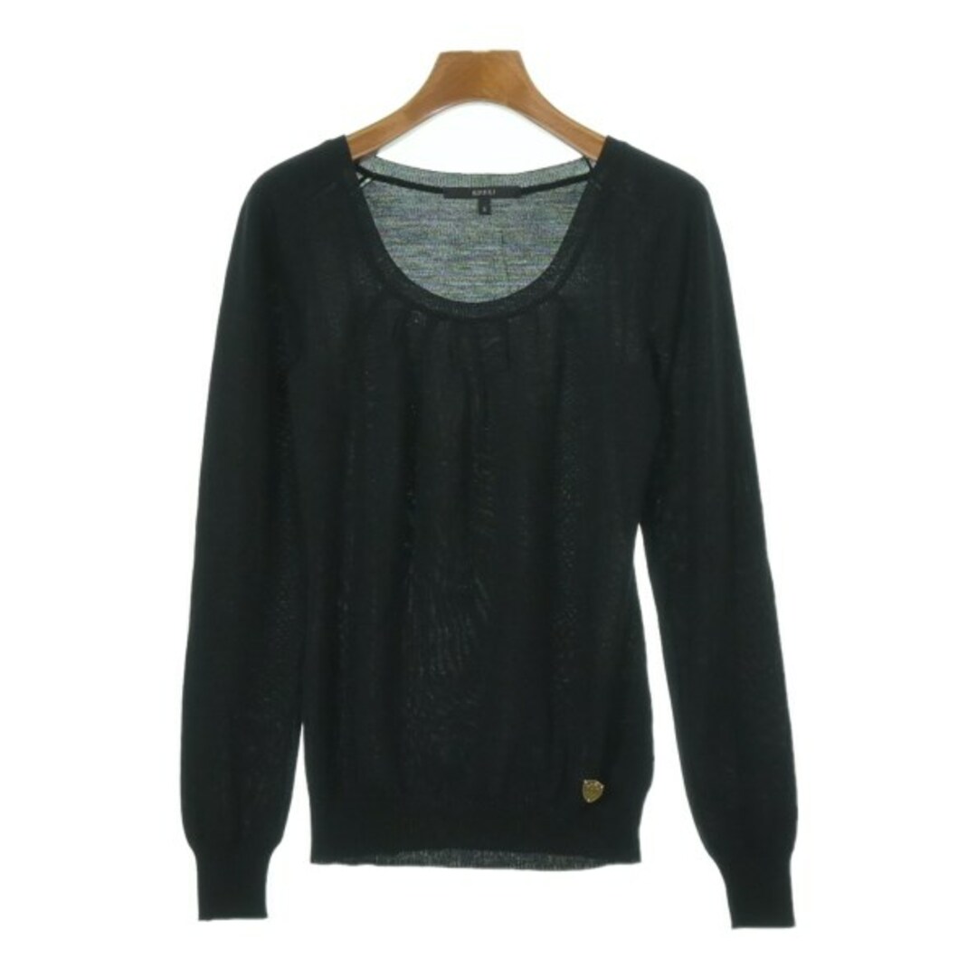 GUCCI - GUCCI グッチ ニット・セーター S 黒 【古着】【中古 GUCCI - GUCCI グッチ ニット・セーター S 黒 【古着】【中古