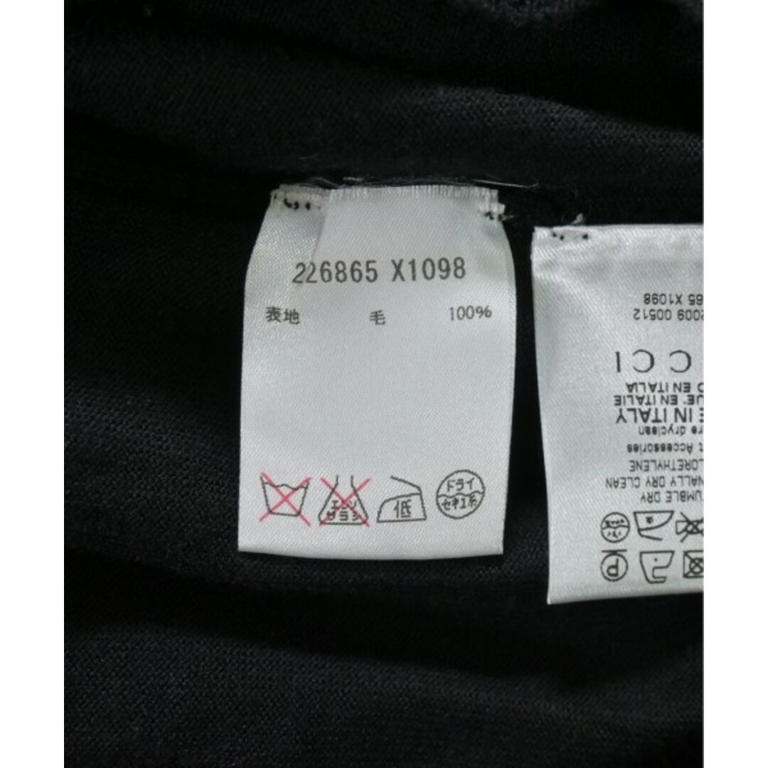 GUCCI - GUCCI グッチ ニット・セーター S 黒 【古着】【中古 GUCCI - GUCCI グッチ ニット・セーター S 黒 【古着】【中古