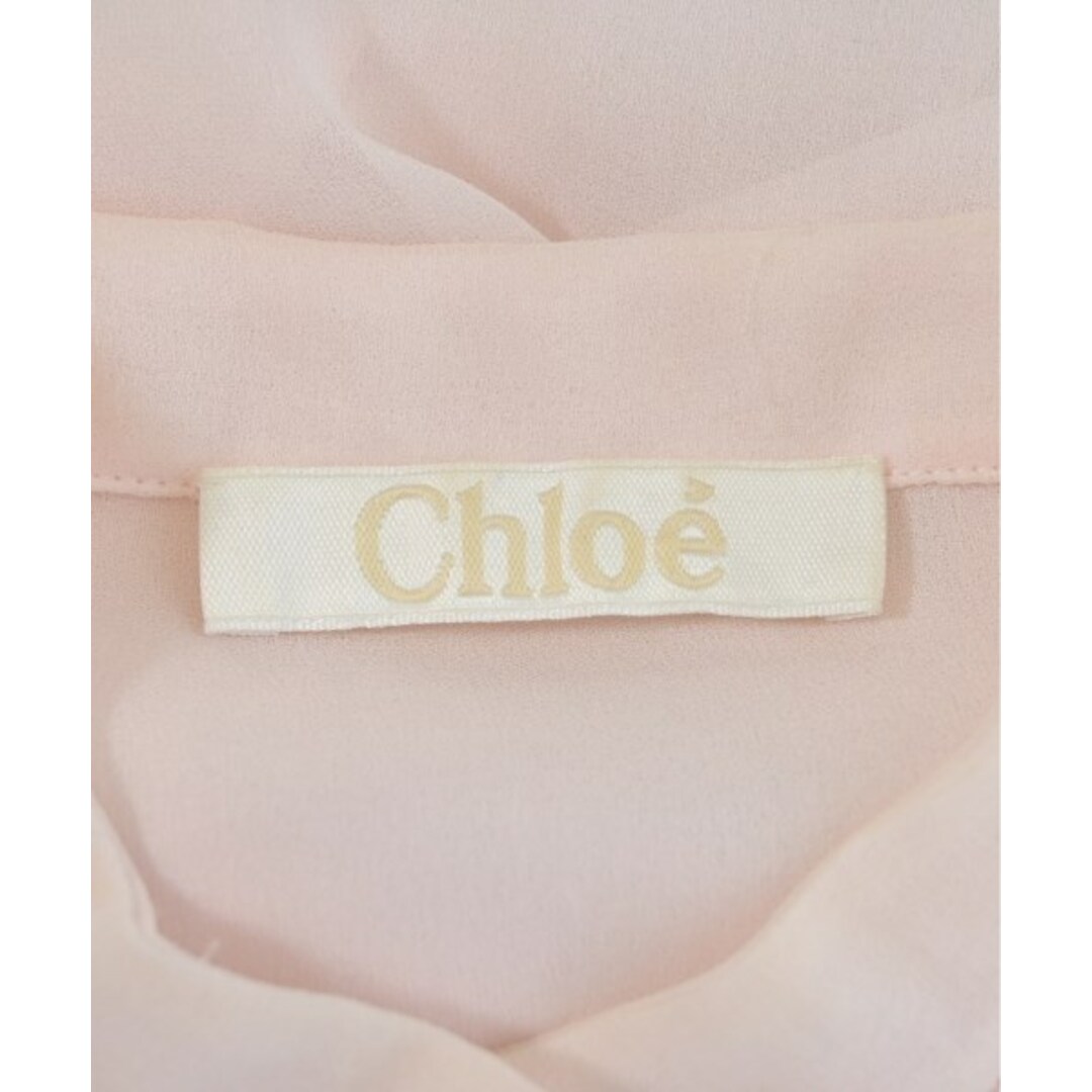 Chloe - Chloe クロエ ブラウス 34(XXS位) ピンク 【古着 Chloe - Chloe クロエ ブラウス 34(XXS位) ピンク 【古着