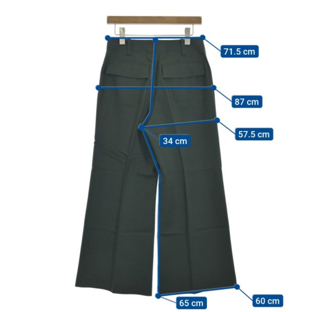 Chloe - Chloe クロエ スラックス 36(XS位) 緑 【古着】【中古 Chloe - Chloe クロエ スラックス 36(XS位) 緑 【古着】【中古