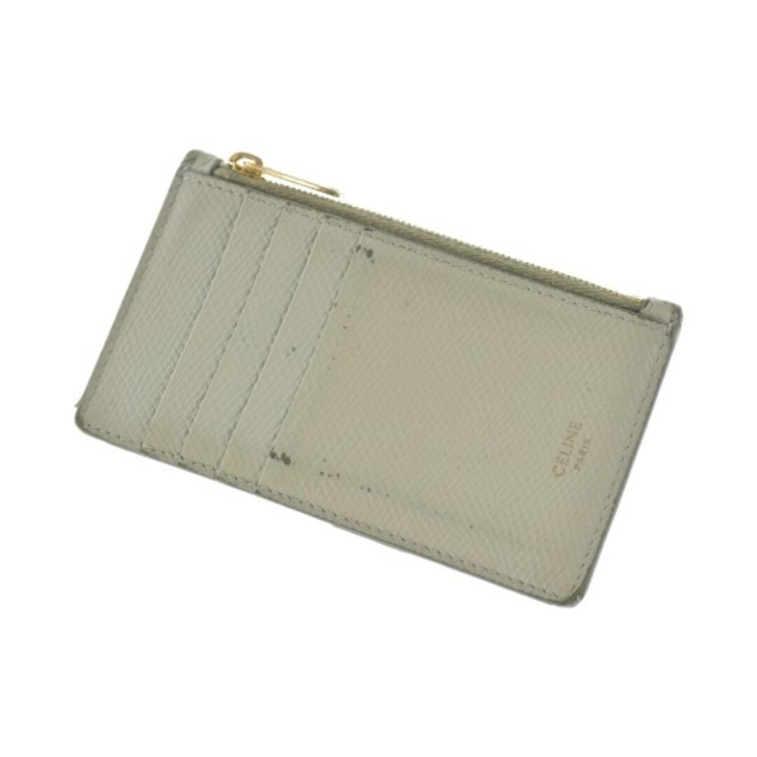 CELINE - CELINE セリーヌ カードケース - グレー 【古着 CELINE - CELINE セリーヌ カードケース - グレー 【古着