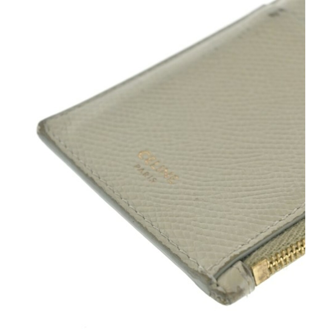 CELINE - CELINE セリーヌ カードケース - グレー 【古着 CELINE - CELINE セリーヌ カードケース - グレー 【古着