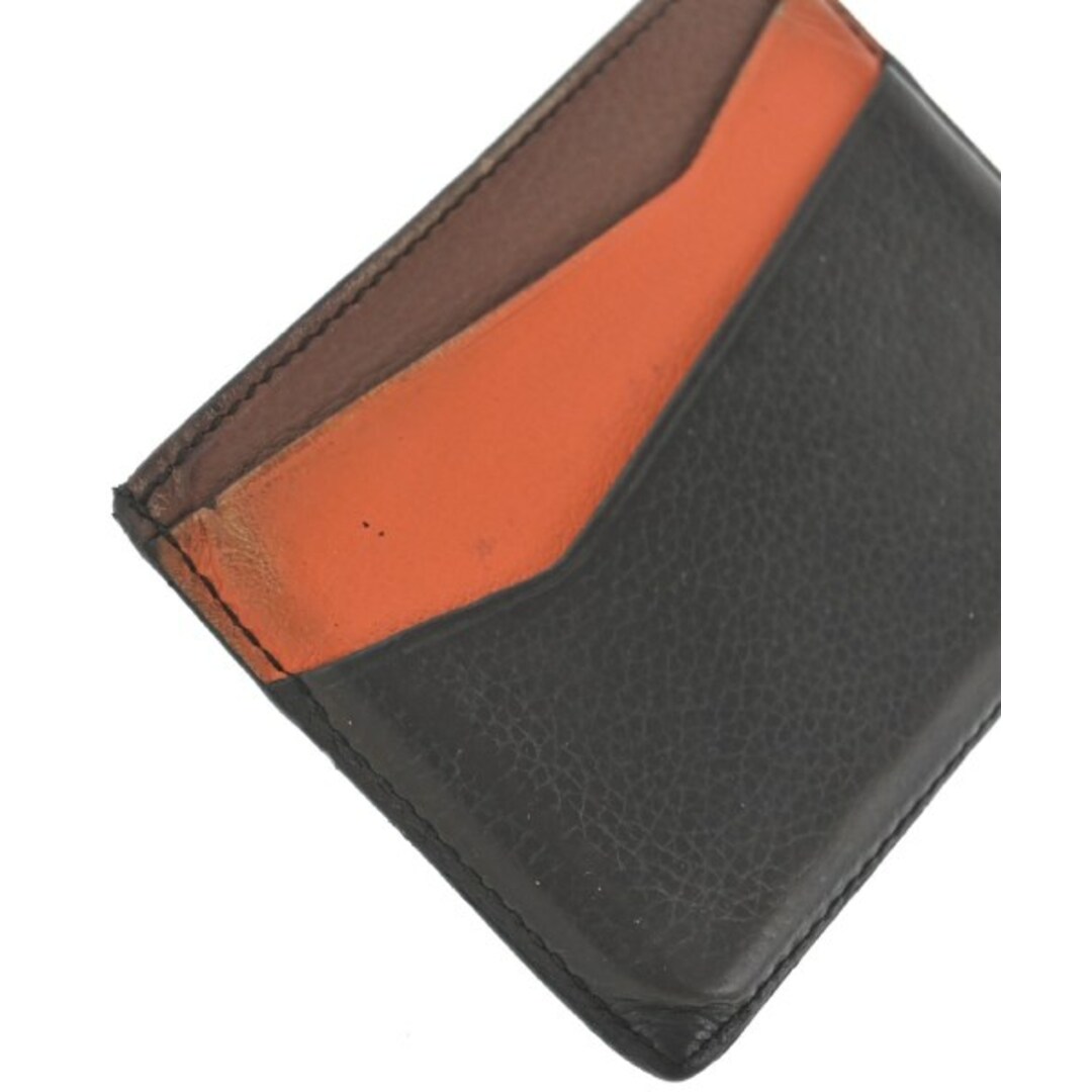 LOEWE - LOEWE ロエベ 財布・コインケース - 茶x黒xオレンジ LOEWE - LOEWE ロエベ 財布・コインケース - 茶x黒xオレンジ