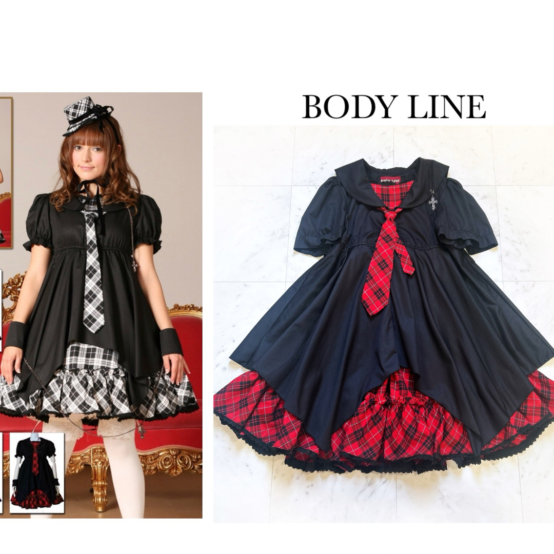 BODYLINE - BODY LINE ワンピース ゴスロリ パンクロリィタ BODYLINE - BODY LINE ワンピース ゴスロリ パンクロリィタ