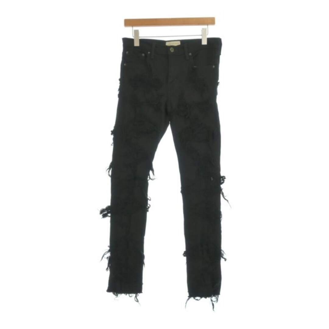 INNOCENCE NYC デニムパンツ 30(M位) 黒 【古着】【中古】の通販 INNOCENCE NYC デニムパンツ 30(M位) 黒 【古着】【中古】の通販