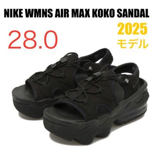 NIKE - ナイキ エアマックス ココ サンダル ブラック 28cm 新品 NIKE - ナイキ エアマックス ココ サンダル ブラック 28cm 新品