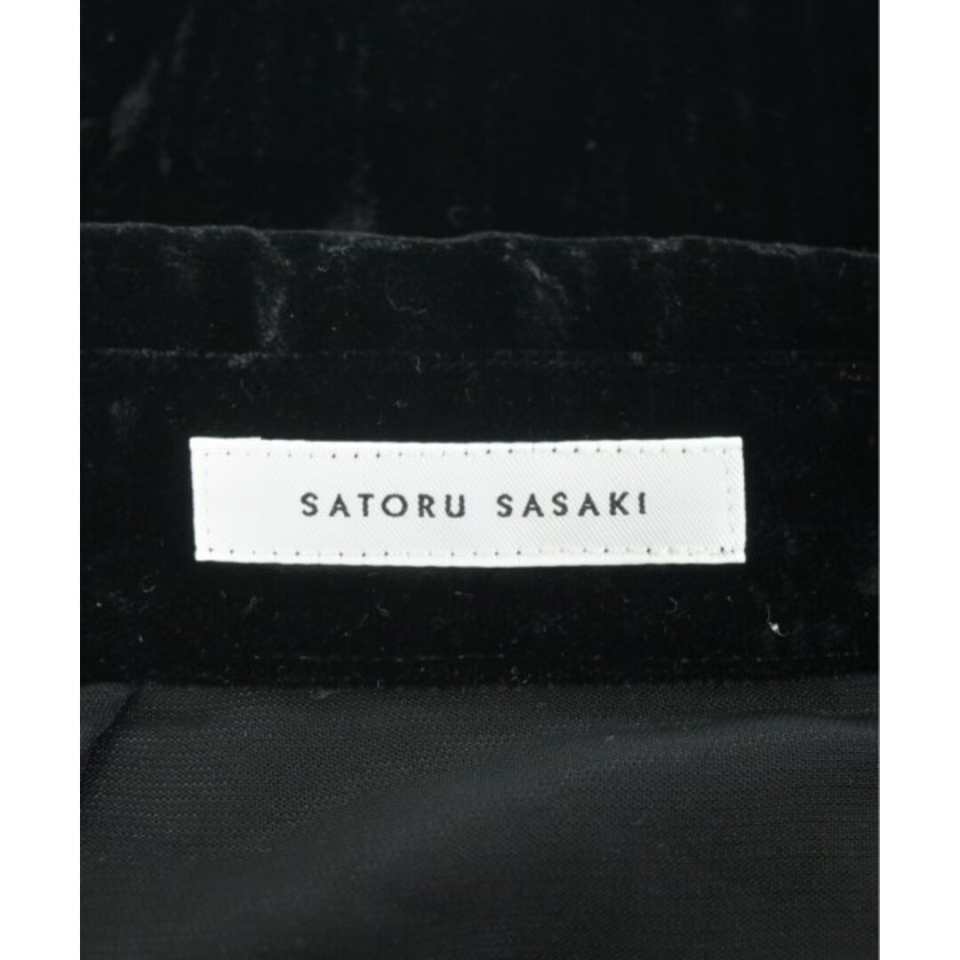 SATORU SASAKI サトルササキ シャツワンピース 1(S位) 黒 【古着 SATORU SASAKI サトルササキ シャツワンピース 1(S位) 黒 【古着