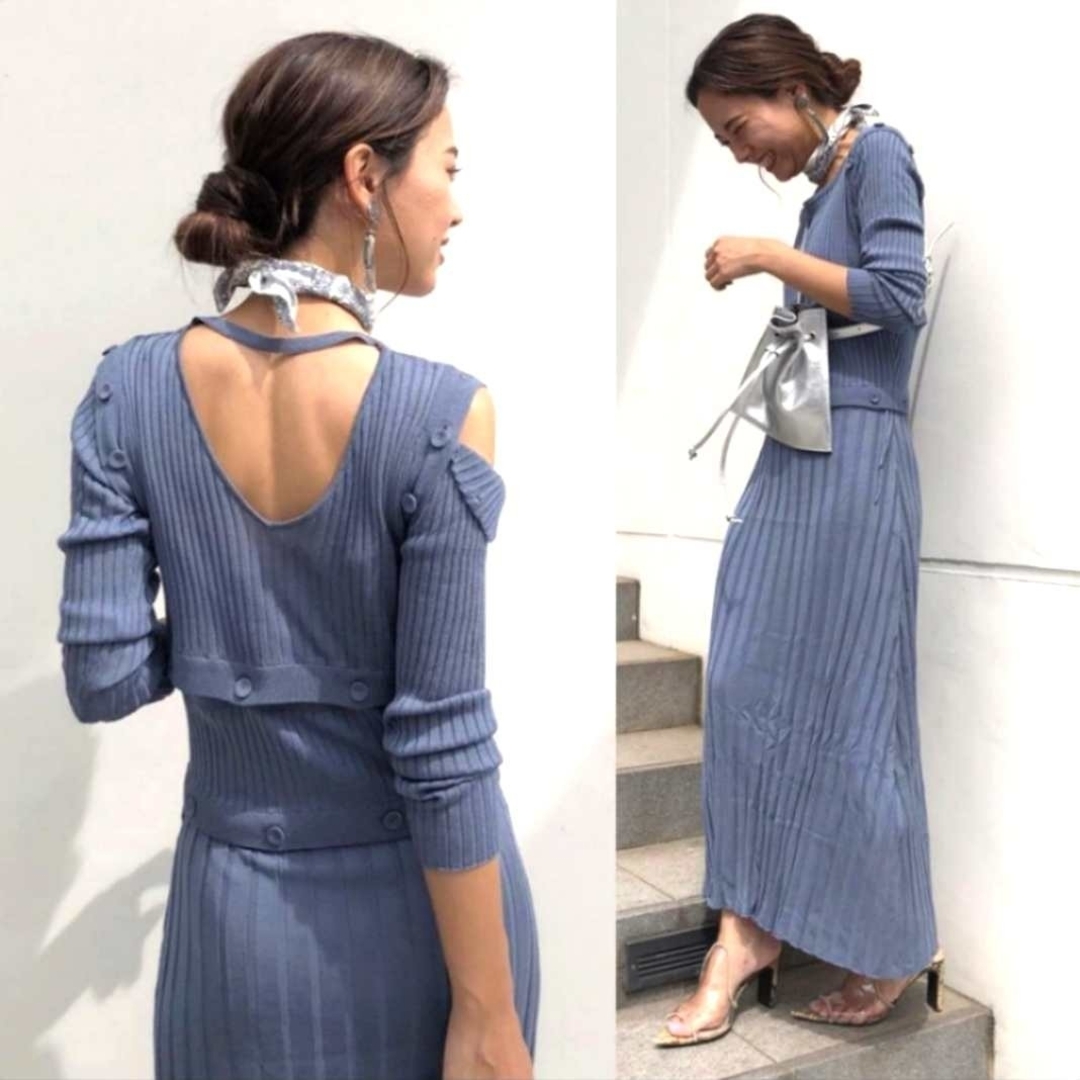 Ameri VINTAGE - Ameri【タグ付未使用品】セパレート ニット Ameri VINTAGE - Ameri【タグ付未使用品】セパレート ニット