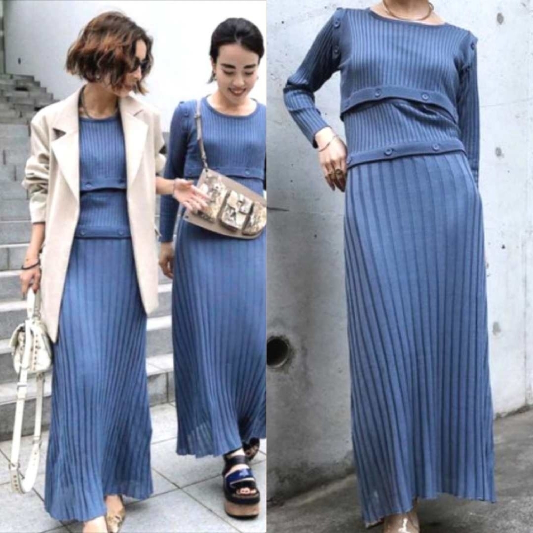 Ameri VINTAGE - Ameri【タグ付未使用品】セパレート ニット Ameri VINTAGE - Ameri【タグ付未使用品】セパレート ニット