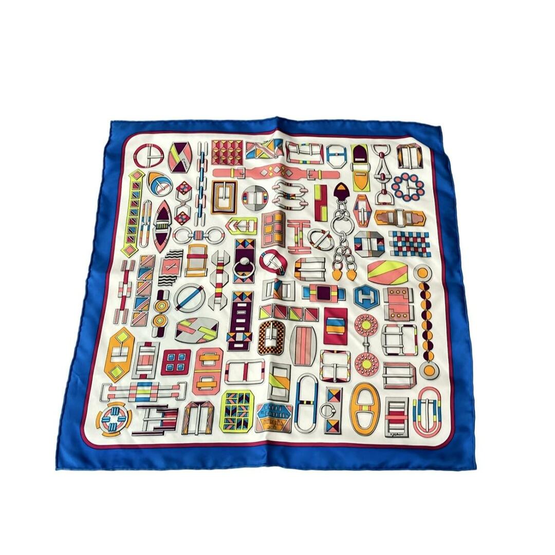 HERMES - 美品 エルメス HERMES スカーフ プチカレ シルク100 HERMES - 美品 エルメス HERMES スカーフ プチカレ シルク100