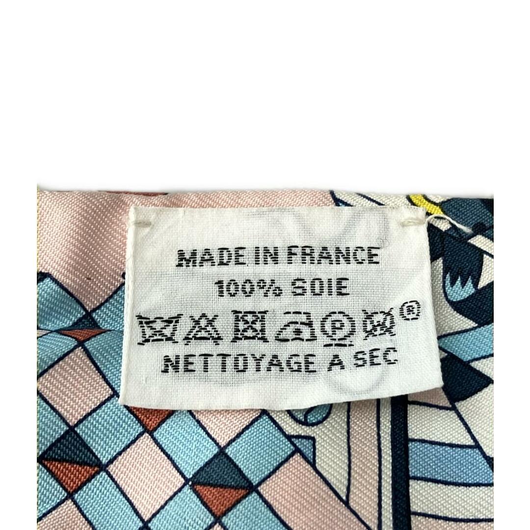 HERMES - エルメス HERMES ツイリースカーフ シルク100% 杖傘と HERMES - エルメス HERMES ツイリースカーフ シルク100% 杖傘と
