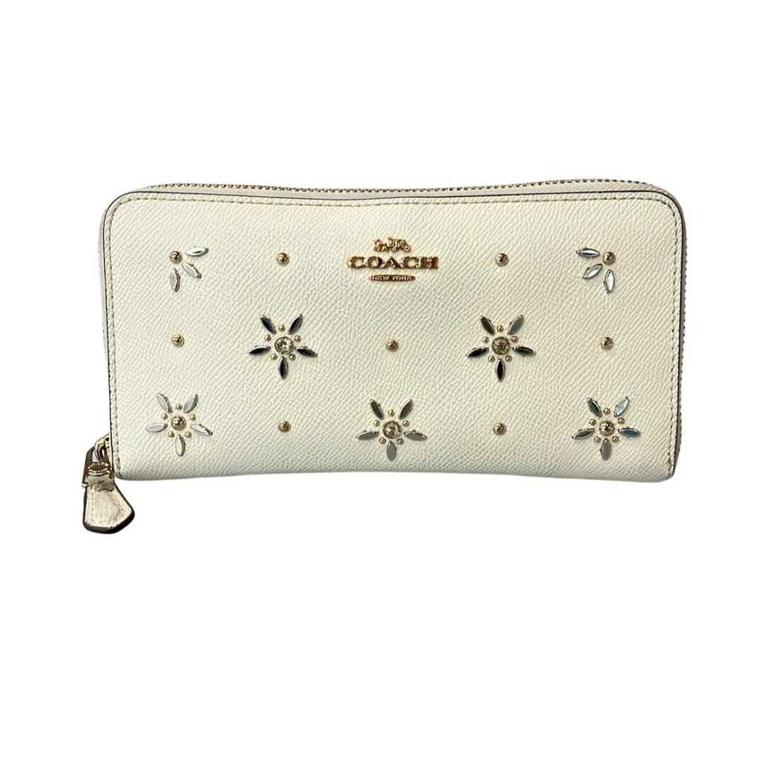 COACH - コーチ COACH ラウンドファスナー長財布 レディースの COACH - コーチ COACH ラウンドファスナー長財布 レディースの