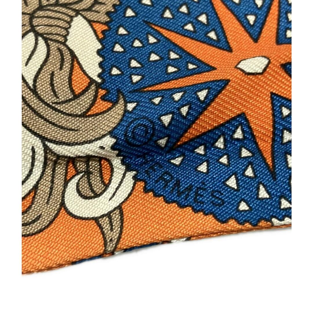 HERMES - エルメス HERMES ツイリースカーフ シルク100% 杖傘と HERMES - エルメス HERMES ツイリースカーフ シルク100% 杖傘と
