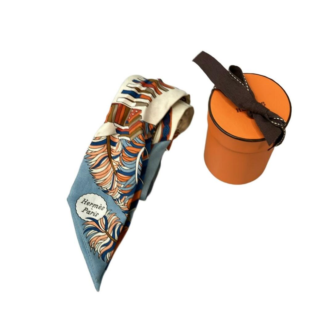 HERMES - エルメス HERMES ツイリースカーフ シルク100% 杖傘と HERMES - エルメス HERMES ツイリースカーフ シルク100% 杖傘と