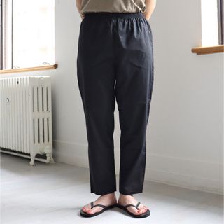 nest Robe - ネストローブ コットンリネン石目コクーンカーゴ nest Robe - ネストローブ コットンリネン石目コクーンカーゴ