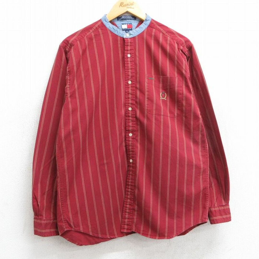 TOMMY HILFIGER - L☆古着 トミーヒルフィガー TOMMY HILFIGER TOMMY HILFIGER - L☆古着 トミーヒルフィガー TOMMY HILFIGER