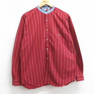 TOMMY HILFIGER - L☆古着 トミーヒルフィガー TOMMY HILFIGER TOMMY HILFIGER - L☆古着 トミーヒルフィガー TOMMY HILFIGER