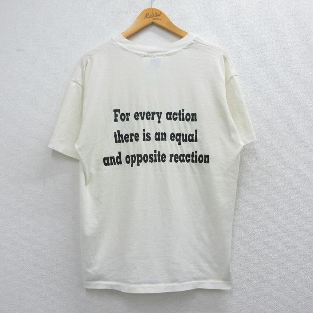 L☆古着 半袖 ビンテージ Tシャツ メンズ 90年代 90s メッセージ L☆古着 半袖 ビンテージ Tシャツ メンズ 90年代 90s メッセージ