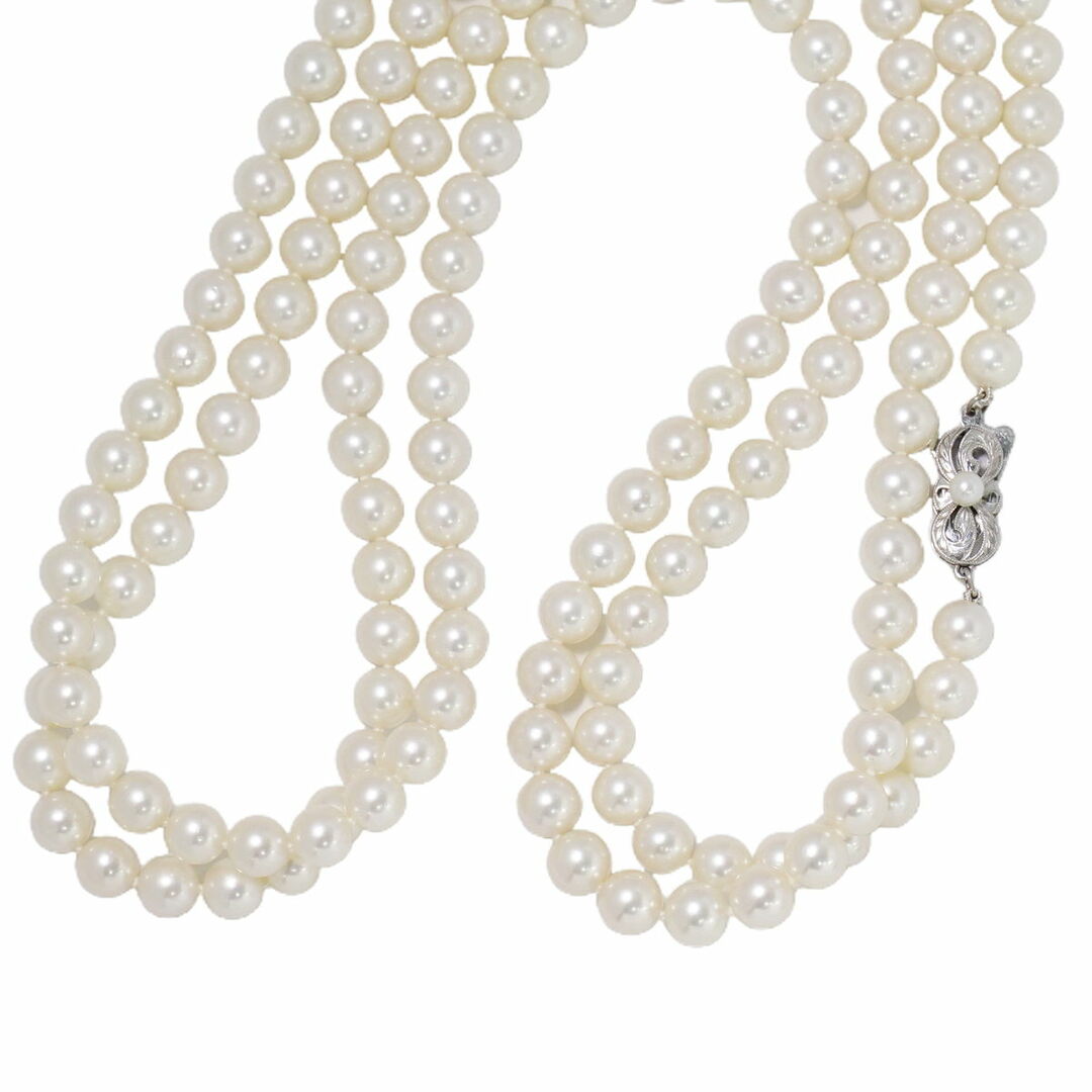 MIKIMOTO - 本物 ミキモト MIKIMOTO パール 6.5-7.0mm K14 WG MIKIMOTO - 本物 ミキモト MIKIMOTO パール 6.5-7.0mm K14 WG
