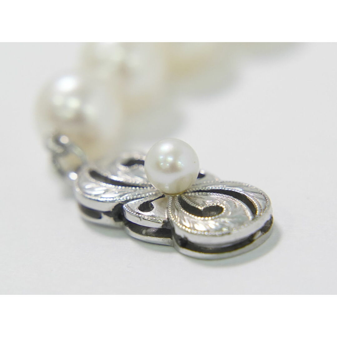MIKIMOTO - 本物 ミキモト MIKIMOTO パール 6.5-7.0mm K14 WG MIKIMOTO - 本物 ミキモト MIKIMOTO パール 6.5-7.0mm K14 WG