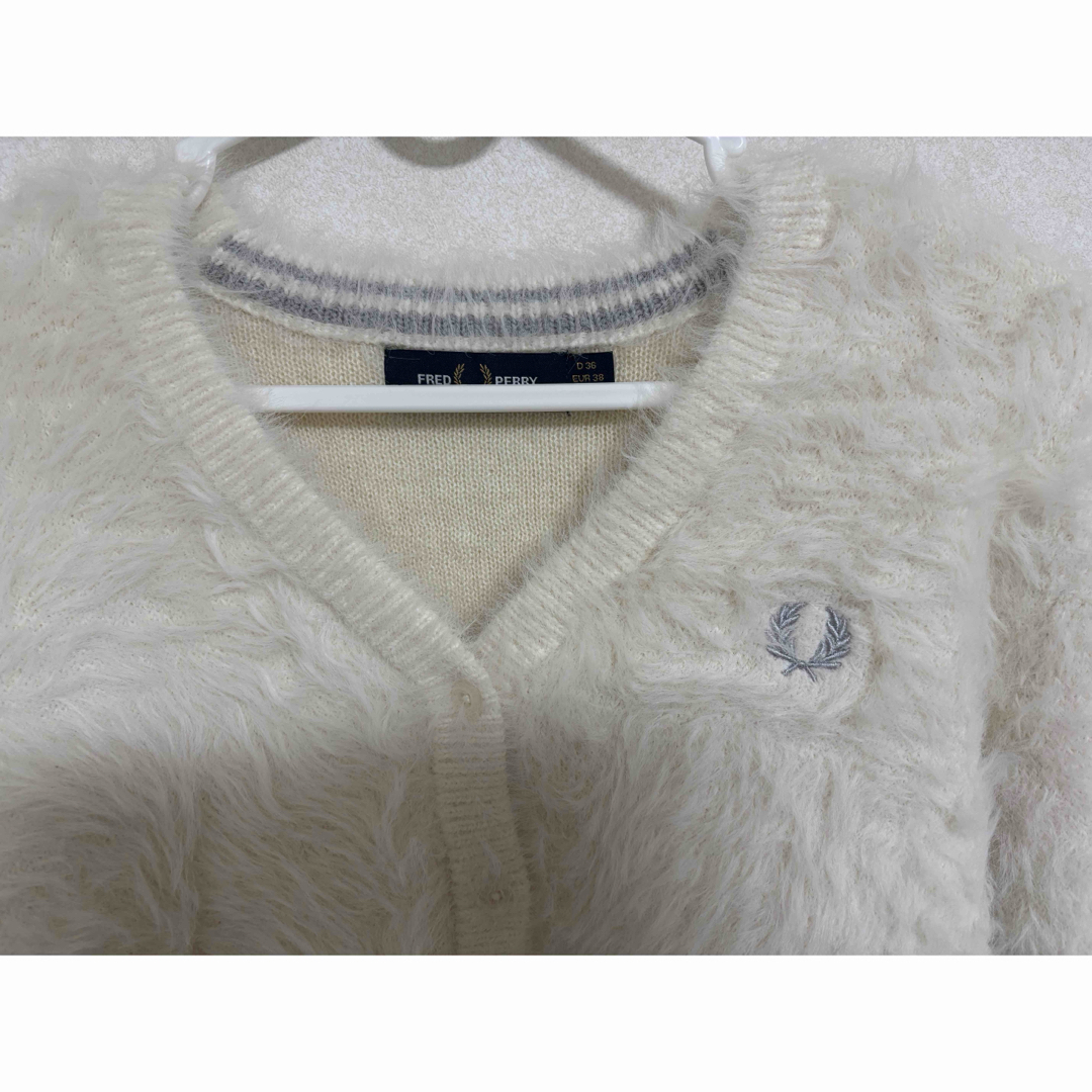 FRED PERRY - FRED PERRY × Ray BEAMS別注シャギーカーディガン FRED PERRY - FRED PERRY × Ray BEAMS別注シャギーカーディガン
