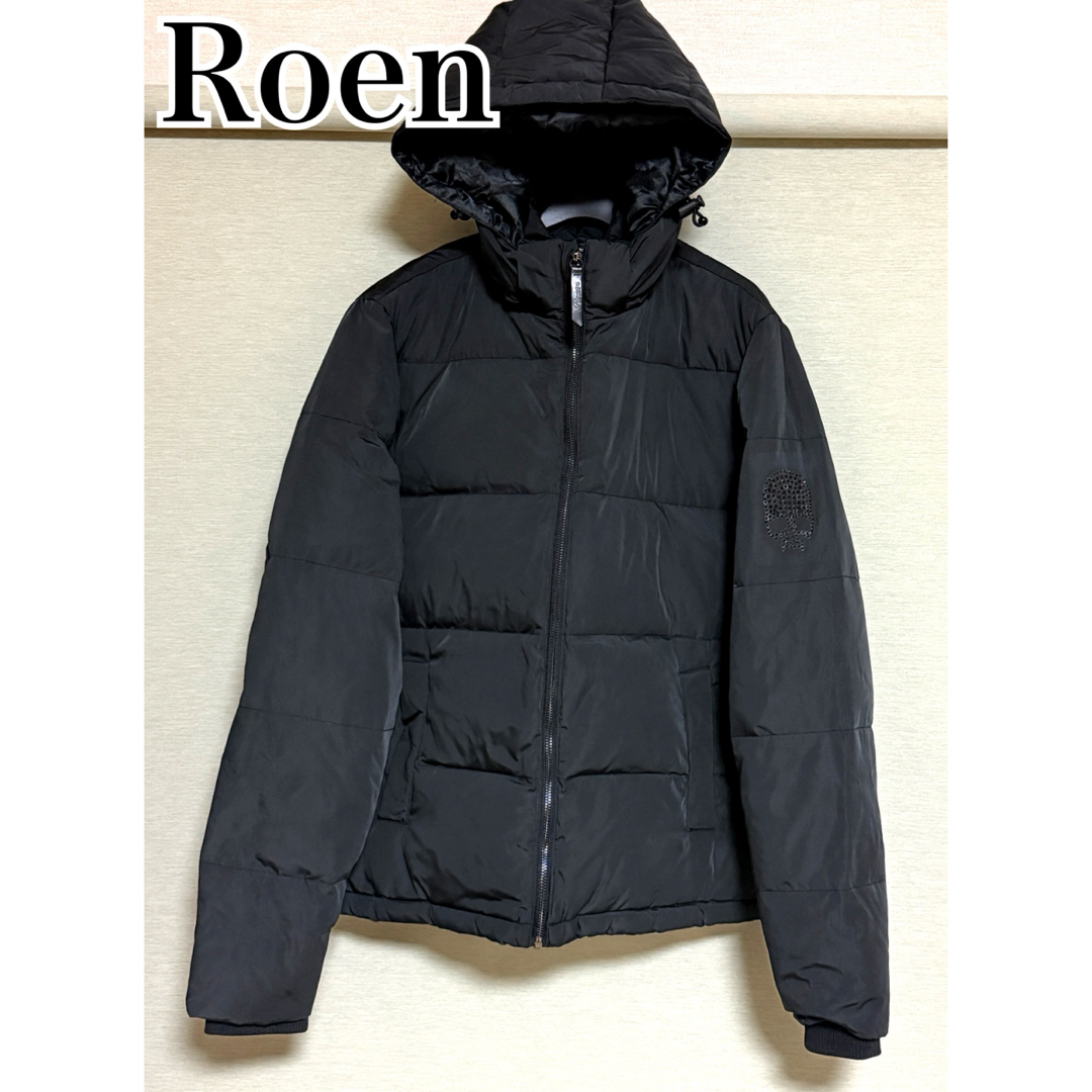 Roen - Roen ☆ スカル スワロフスキー ダウンジャケットの通販 Roen - Roen ☆ スカル スワロフスキー ダウンジャケットの通販