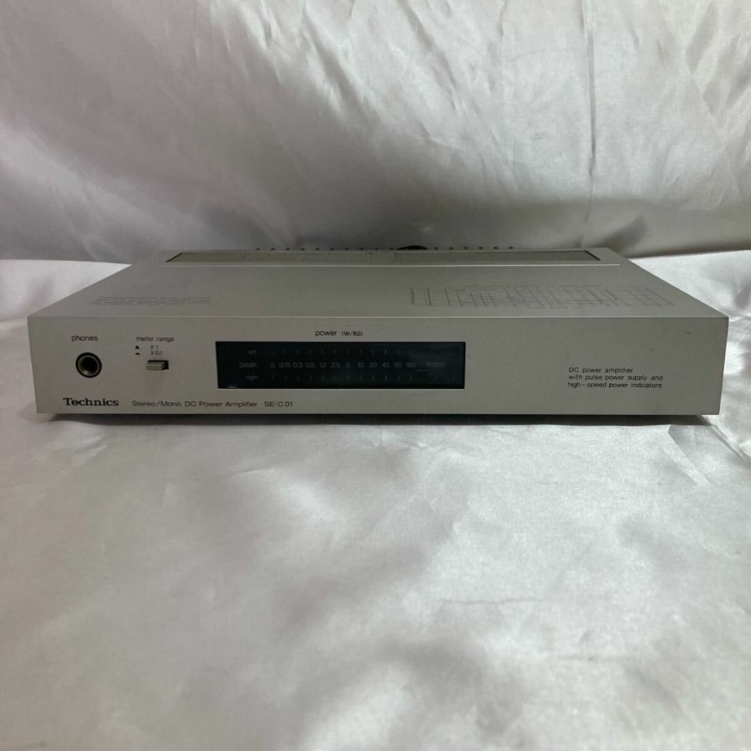 Technics - 美品 パワーアンプ テクニクス SE C01 Technics Technics - 美品 パワーアンプ テクニクス SE C01 Technics