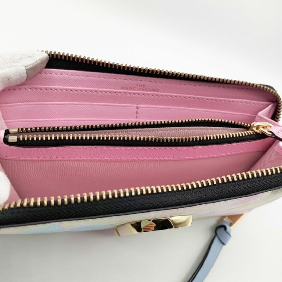 MARC JACOBS - MARC JACOBS 未使用品 ラウンドファスナー 小銭 MARC JACOBS - MARC JACOBS 未使用品 ラウンドファスナー 小銭