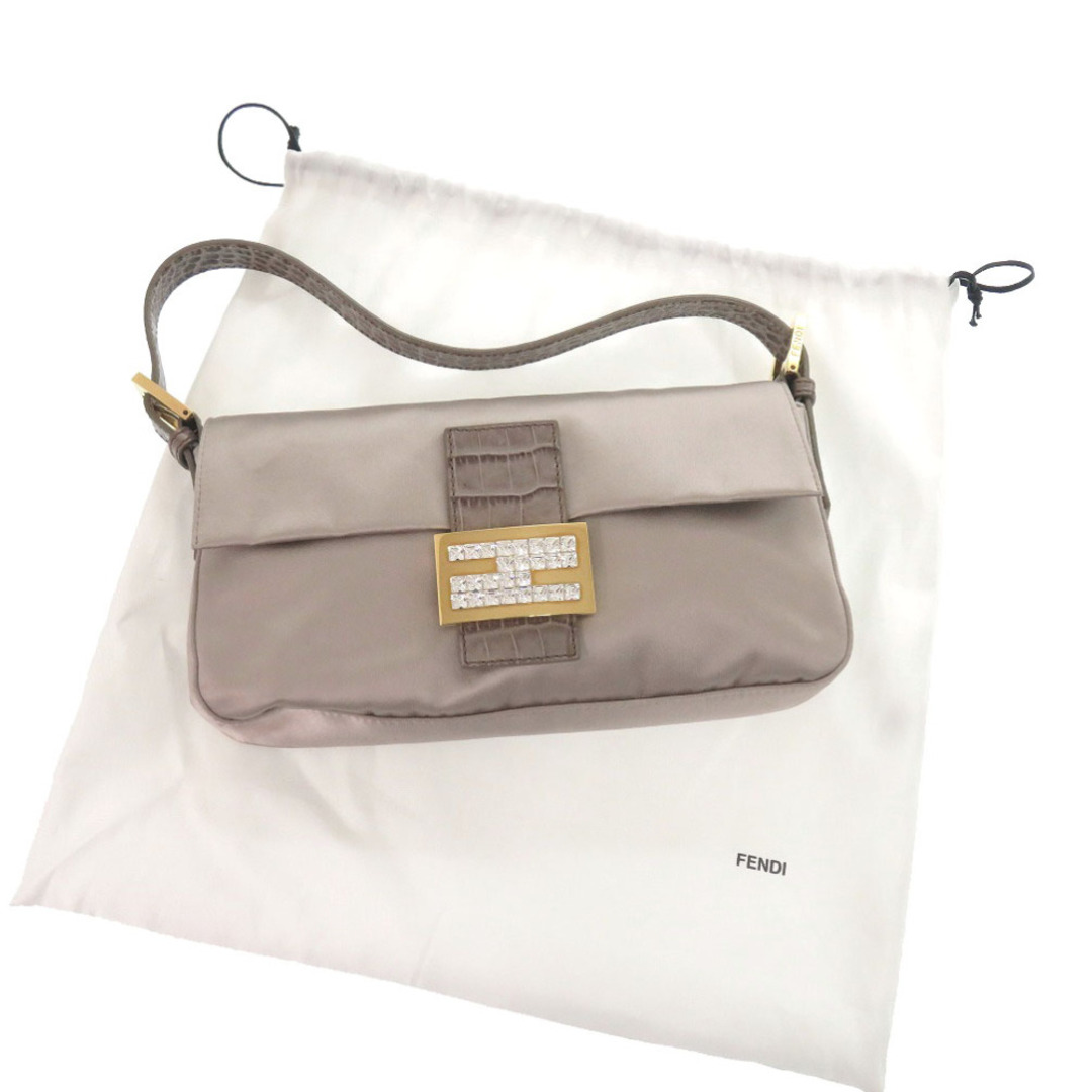 FENDI - 新品同様 フェンディ マンマバケット 8BR600 TG2 サテン FENDI - 新品同様 フェンディ マンマバケット 8BR600 TG2 サテン