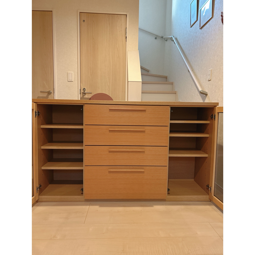 大塚家具 - 美品 大塚家具 オーク サイドボード キャビネット 大塚家具 - 美品 大塚家具 オーク サイドボード キャビネット