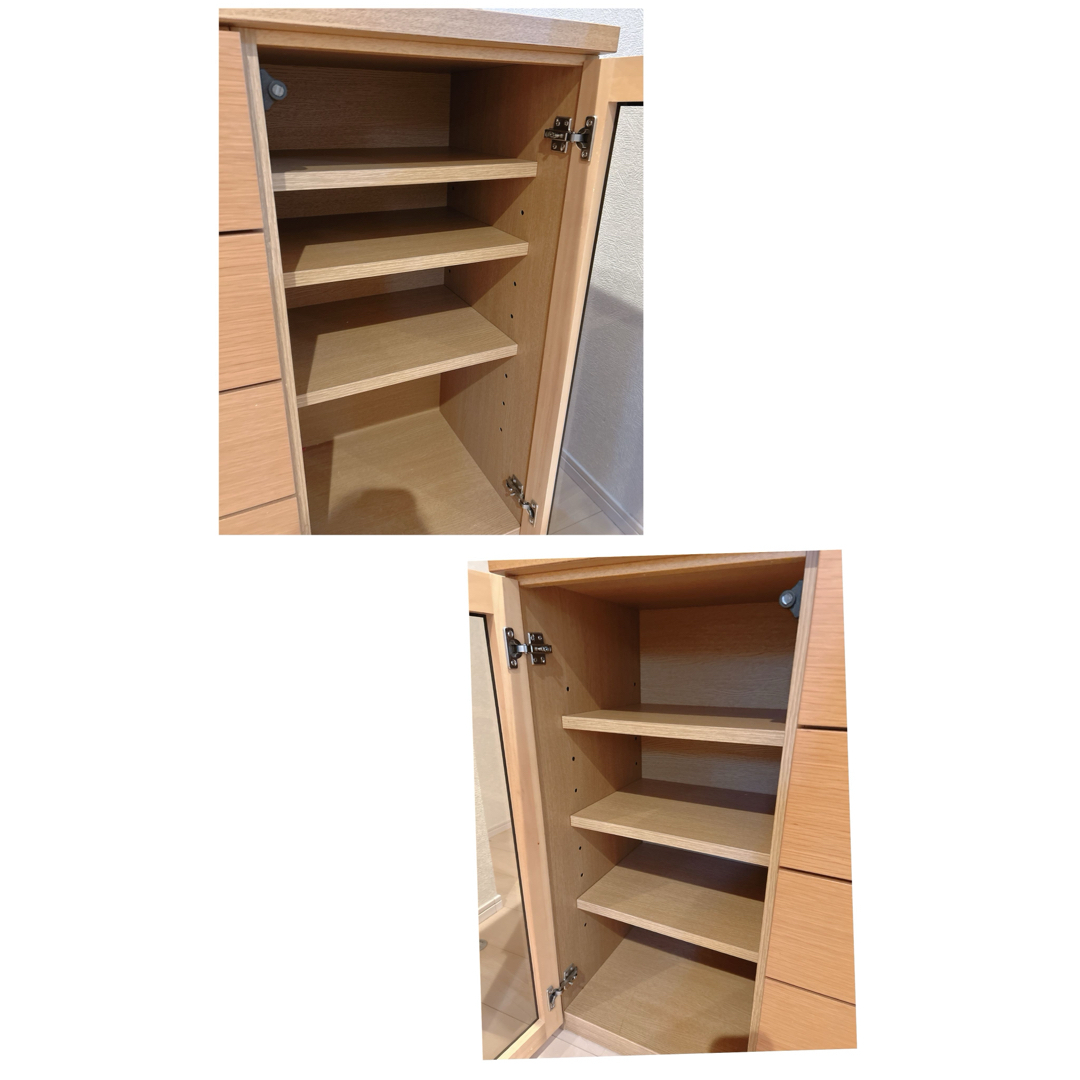 大塚家具 - 美品 大塚家具 オーク サイドボード キャビネット 大塚家具 - 美品 大塚家具 オーク サイドボード キャビネット