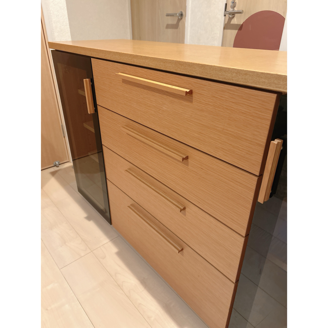 大塚家具 - 美品 大塚家具 オーク サイドボード キャビネット 大塚家具 - 美品 大塚家具 オーク サイドボード キャビネット