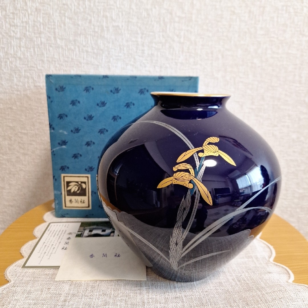香蘭社 - 【香蘭社】花瓶 花器 フラワースタンドの通販 by 香蘭社 - 【香蘭社】花瓶 花器 フラワースタンドの通販 by