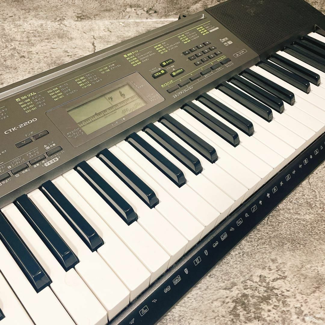 CASIO CTK-2200 電源アダプター付き 美品の通販 by アライグマ CASIO CTK-2200 電源アダプター付き 美品の通販 by アライグマ