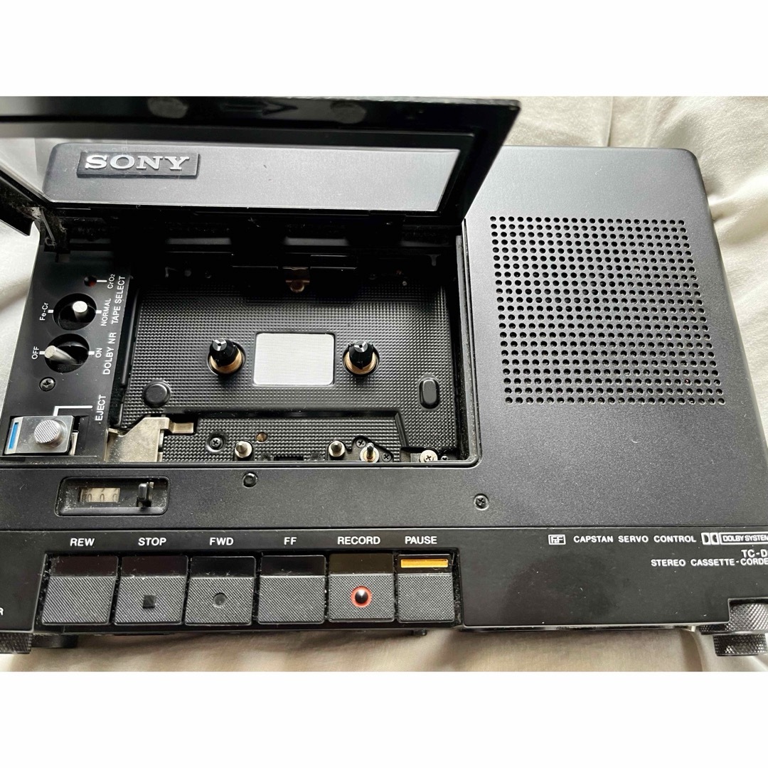SONY - カセットテープ レコーダー デンスケ TC-D5 (動作未確認 SONY - カセットテープ レコーダー デンスケ TC-D5 (動作未確認