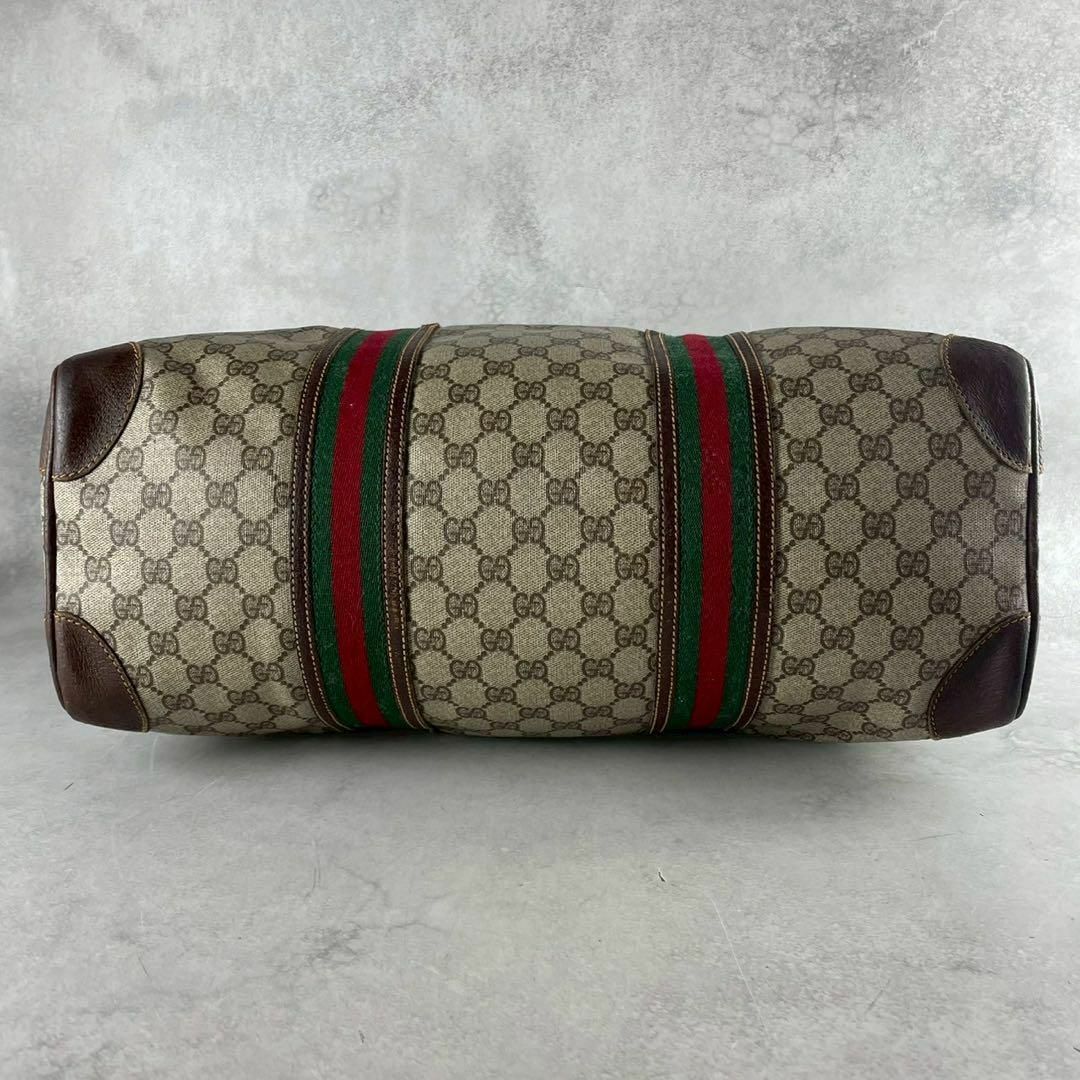 GUCCI - 美品✨GUCCI バンド ボストンバッグ gg シェリー PVC GUCCI - 美品✨GUCCI バンド ボストンバッグ gg シェリー PVC